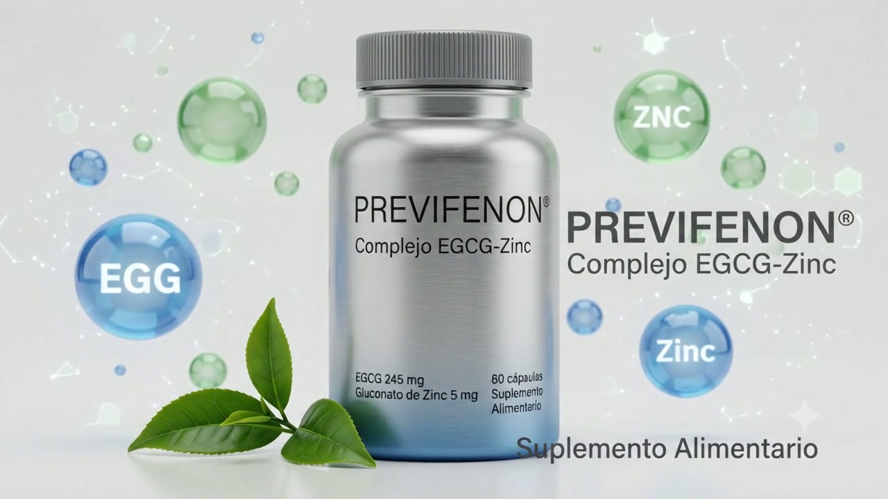 PREVIFENON® product mockup with EGCG and Zinc
